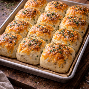 Cheddar Cheese Dinner Rolls