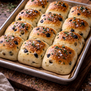 Olive Dinner Rolls