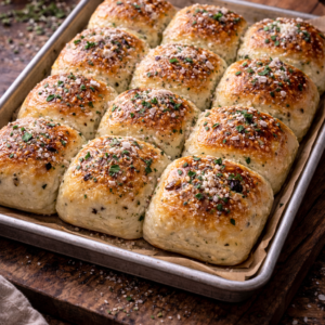 Parmesan Pepper Dinner Rolls