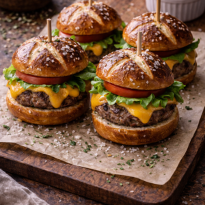 Pretzel Sliders