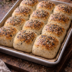 Seeded Dinner Rolls